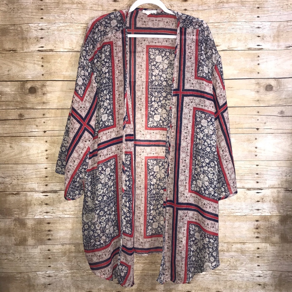 *Plus Size* Maurices Kimono